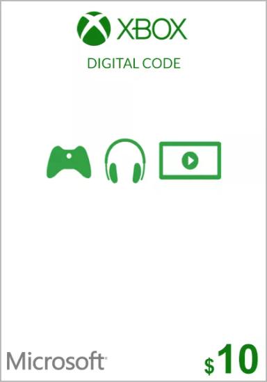JAV Xbox 10$ Dovanų Kortelė  cover image
