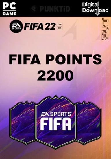FIFA 22 - 2200 FUT Points (PC) cover image