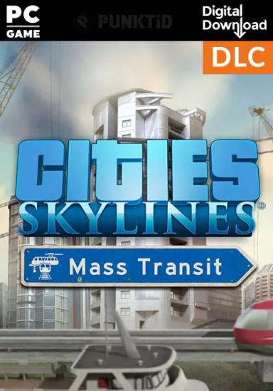 Cities Skylines - Mass Transit DLC (PC/MAC) cover image