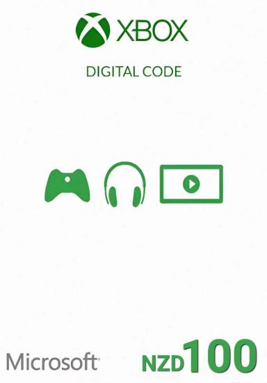 New Zealand Xbox 100 NZD Gift Card cover image