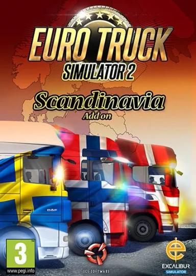 Euro Truck Simulator 2: Scandinavia add-on (PC/MAC) cover image