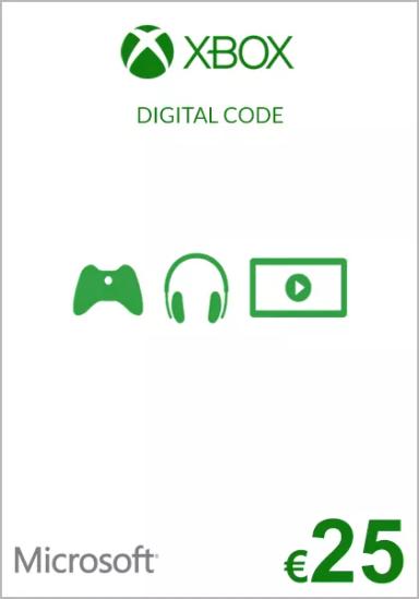 ES Xbox 25€ Dovanų Kortelė cover image