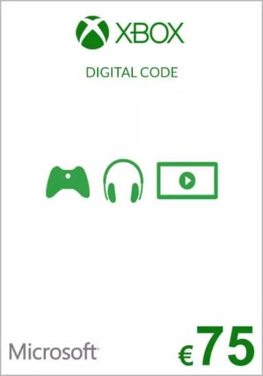 ES Xbox 75€ Dovanų Kortelė  cover image