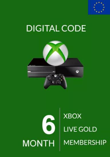  EU Xbox Live Gold 6 Mėnesių Prenumerata cover image