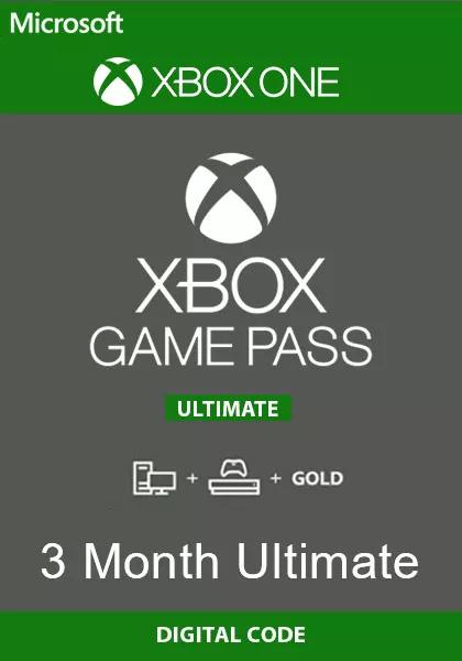 Xbox Game Pass Ultimate 3 Month Membership (Xbox & PC)