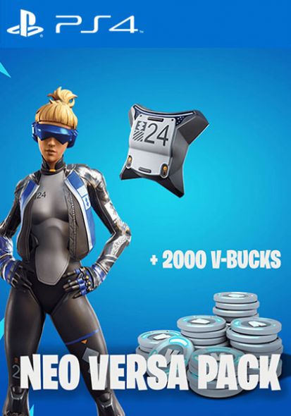 Fortnite Epic Neo Versa Bundle + 2000 V-Bucks [PS4 JAV]