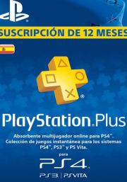 PSN Plus 12 Mėnesių Prenumerata (Ispanija)