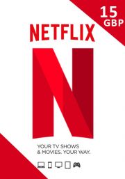 UK Netflix Dovanų Kortelė 15GBP