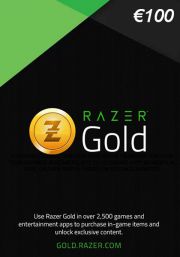EU Razer Gold 100 Euro Dovanų Kortelė
