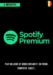 Belgija Spotify Premium 3 Mėnesio Prenumerata