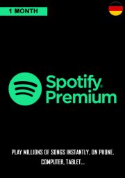Vācijas Spotify Premium 1 Mėnesio Prenumerata