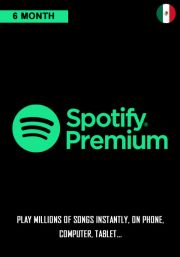 Meksika Spotify Premium 6 Mėnesio Prenumerata