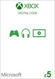 JK Xbox £5 Dovanų Kortelė 