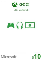 JAV Xbox 10$ Dovanų Kortelė 