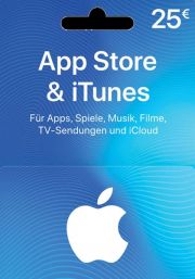 iTunes Vokietija 25 EUR Dovanų Kortelė
