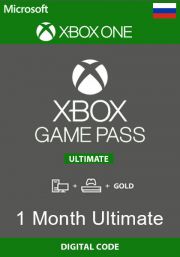 Rusija Xbox Game Pass Ultimate 1 Mėnesio Prenumerata (Xbox & PC)