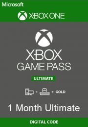 Xbox Game Pass Ultimate 1 Mėnesio Prenumerata (Xbox One & PC)